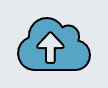 Cloud icon that when clicked allows users to upload images and files